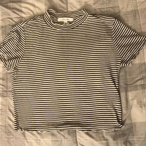 Striped crop top
